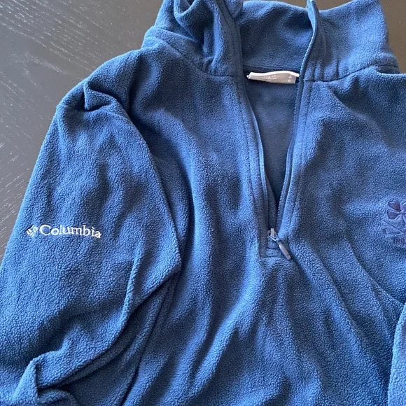 Columbia Navy Long Sleeve Fleece - Picture 4 of 5